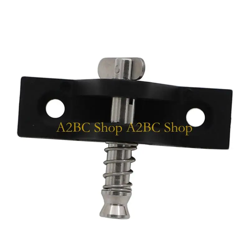 A2BC Boat Awning Bimini Top Deck Hinge Bracket Black Nylon with Quick Release Pin