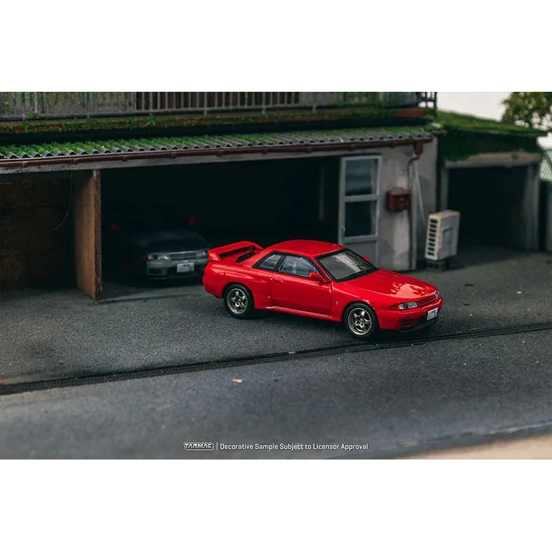 **Pre Sale**TW Jcollection 1:64 Skyline GTR BN R32 Red Diecast Diorama Car Model Collection Toys Tarmac Works