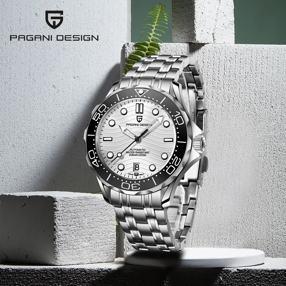 2026 New PAGANI DESIGN Watches Simple Classic Mechanical Watch For Men Stainless Steel Sapphire Crystal Waterproof Fashion Watch