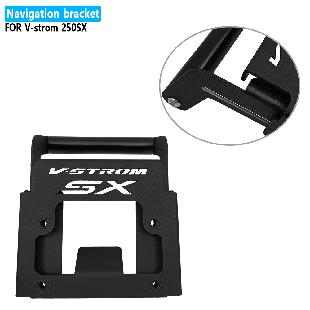 

Для V-STROM 250 SX 2022 2023 2024 аксессуары для мотоциклов, подъемный навигационный кронштейн на лобовом стекле, GPS V-STROM 250 SX 2024