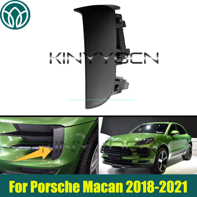 

Front Bumper Fog Lamp Trim For Porsche Macan 2018 2019 2020 2021 Bumper Fog Lamp Strip Trim 95B807819 95B807820