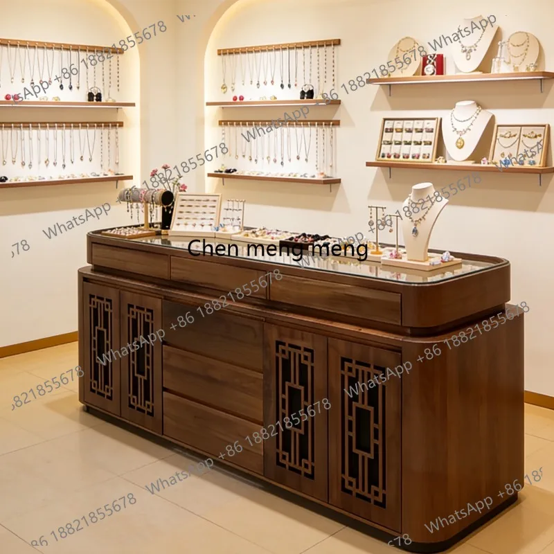

Medieval style jewelry store display cabinet jewelry display table, Nakajima cabinet multi-functional display table