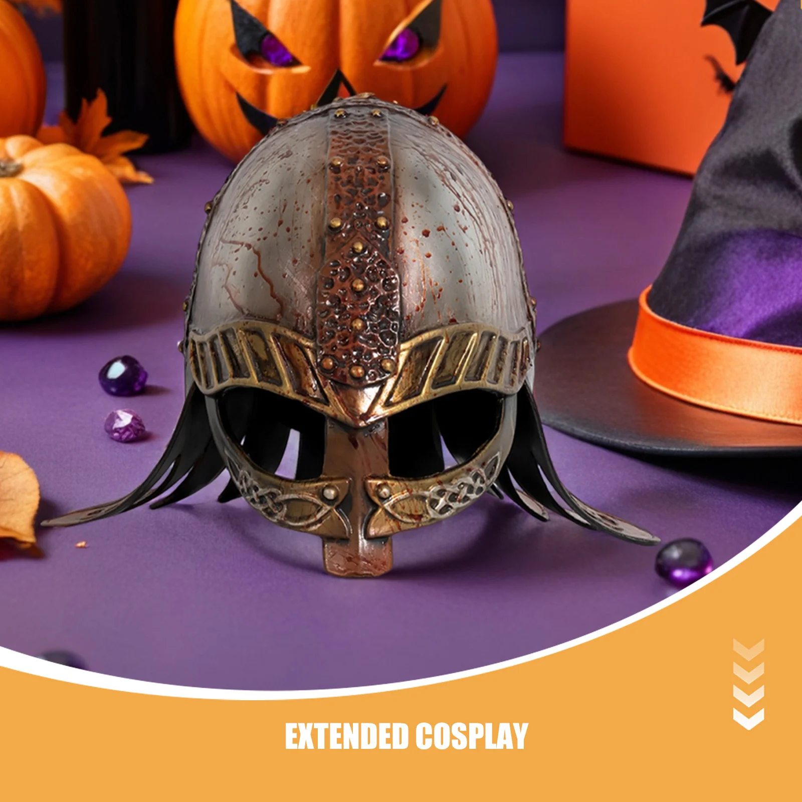 Viking Realistic Medieval Viking Hat for Women Men Cosplay Party Prop Performance Costume Accessories Hat