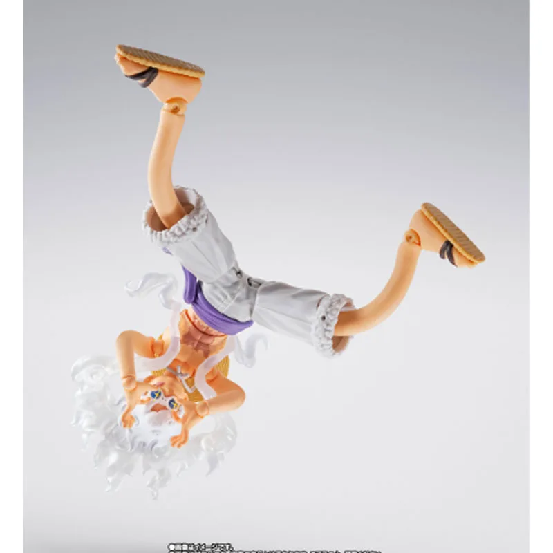 ฟิกเกอร์แบนไดแท้ S.H.Figuarts เมงฉี ดี. ลูฟี่ - เกียร์ที่ 5 ขนาด 155 มม. ของเล่นฟิกเกอร์อนิเมะสำหรับเด็กผู้ชาย ของขวัญคริสต์มาส ของสะสม