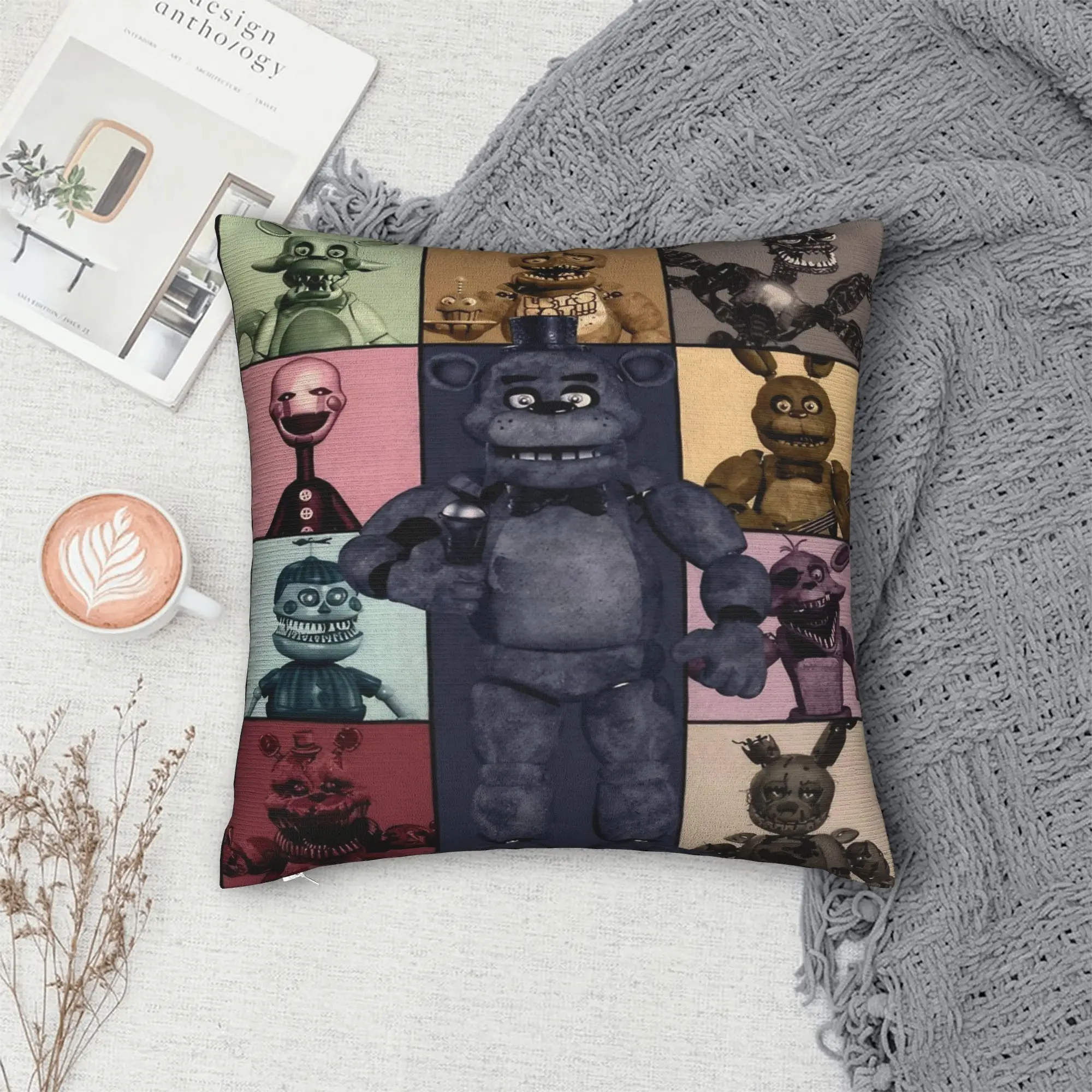 

Y2K диван пять ночей FNAF украшения наволочка вещи наволочка на молнии разные размеры