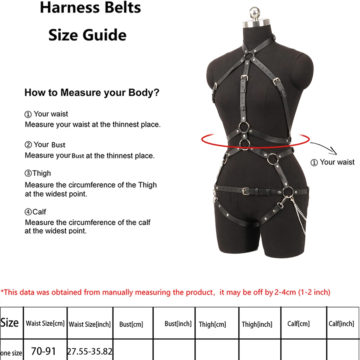 Harnais de cheval noir pour femmes, articles en cuir, harnais de cheval de taille, harnais de cheval supérieur, harnais de cheval sous-vêtements, vêtements en cuir