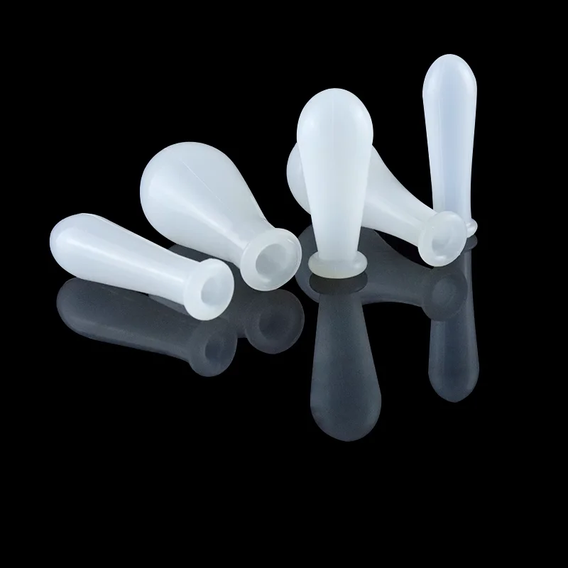 Laboratory Pipette Silicone head Dropper Cap Thick Silicone Latex Tips For 1ml 2ml 3ml 5ml 10ml Pipettes, 10pcs