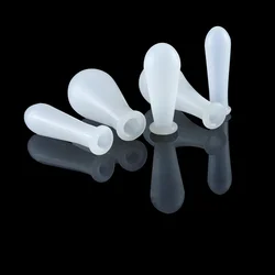 Laboratory Pipette Silicone head Dropper Cap Thick Silicone Latex Tips For 1ml 2ml 3ml 5ml 10ml Pipettes, 10pcs