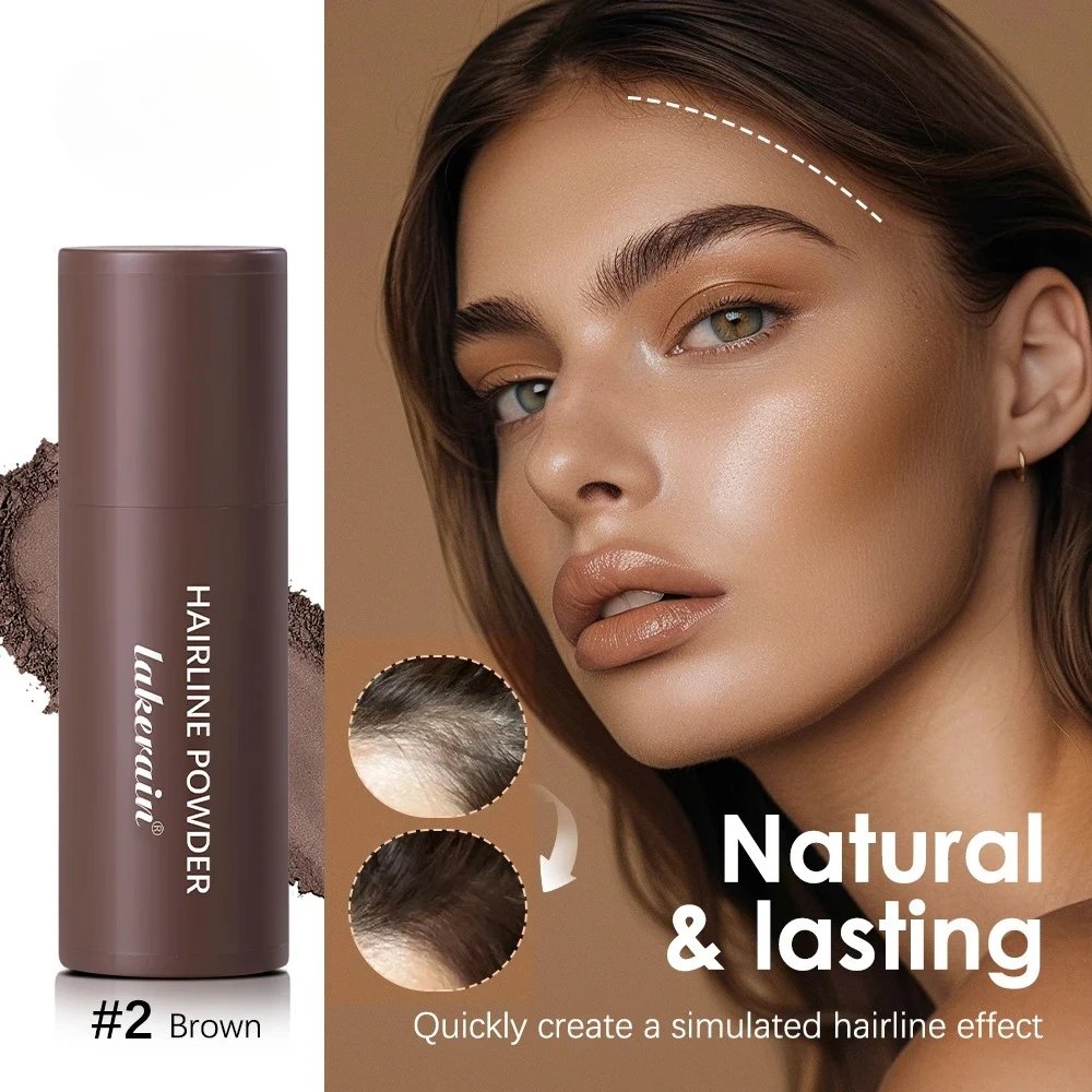 Instant Grey Coverage with Easy Blend Powder Stick for Normal Hair Waterproof Hairline &Root Concealer Pen