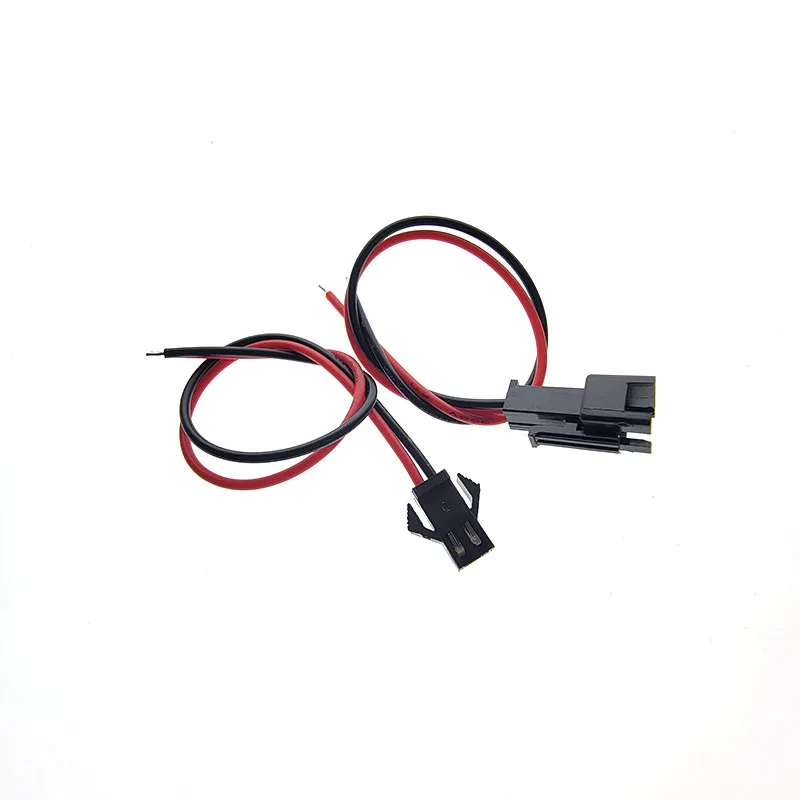 موصل سلك من ذكر إلى أنثى ، موصلات ليد ، JST طويلة ، SM 2P ، 3P ، 4P ، 5P ، 6P ، SM2P ، 100 ، 50 m 30 ، 5 أزواج