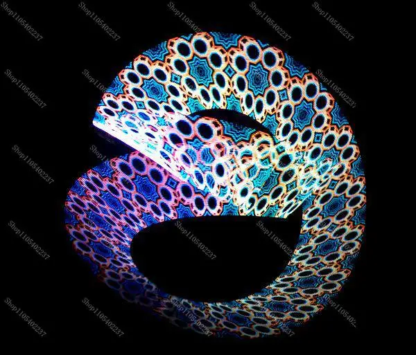 47cm Pixel POI LED Stick 60 Full Color Digital Light Performance Flow Art Prop Programmable
