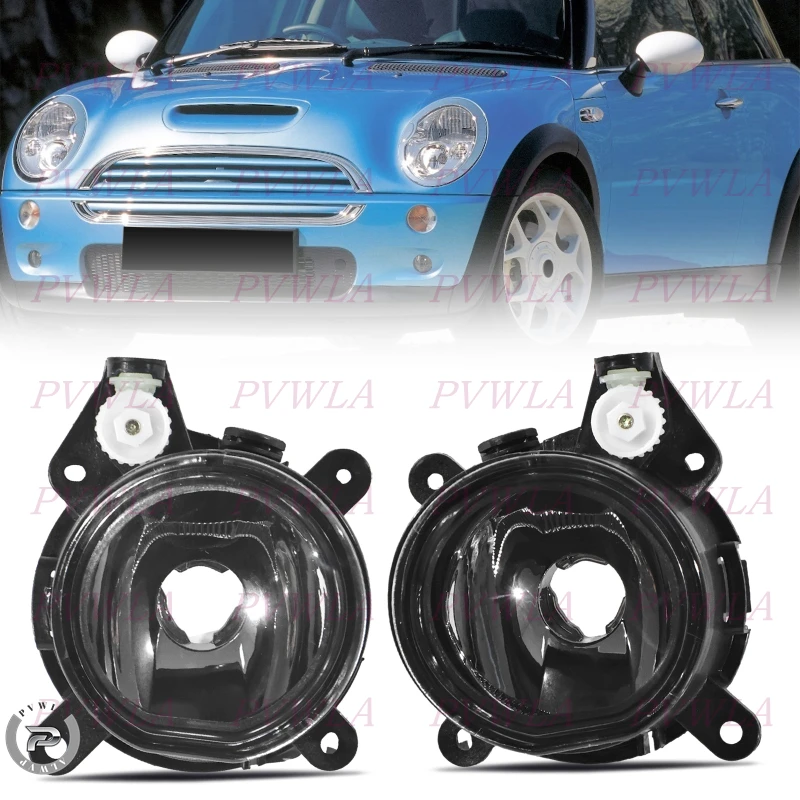 

Front Bumper Fog Lights For Mini Cooper One R50 R52 R53 2002 2003 2004 2005 2006 Fog Lamp Withlout Bulbs 63176925049 63176925050