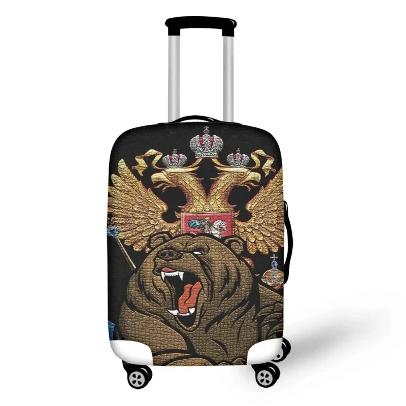 Urso bonito Design Bagagem Capa, durável Mala Protector, Anti-Scratch, Poeira Viagem Acessório, Novo, Criativo, 18-32"