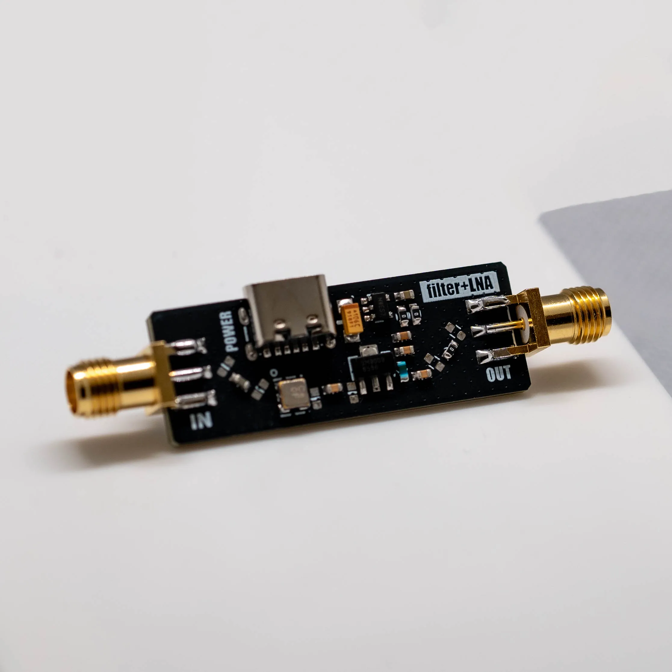 Active SAW Filter & LNA RF Amplifier | Multi-Band 433/868/915/1090Mhz 2.4Ghz for WIFI SDR ADS-B LORA Helium Miner Walkie Talkie
