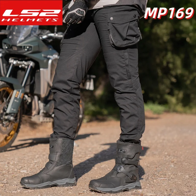 

LS2 work pants motorcycle riding pants windproof & anti-fall motorcycle pants knight equipment with built-in CE For all-seasons