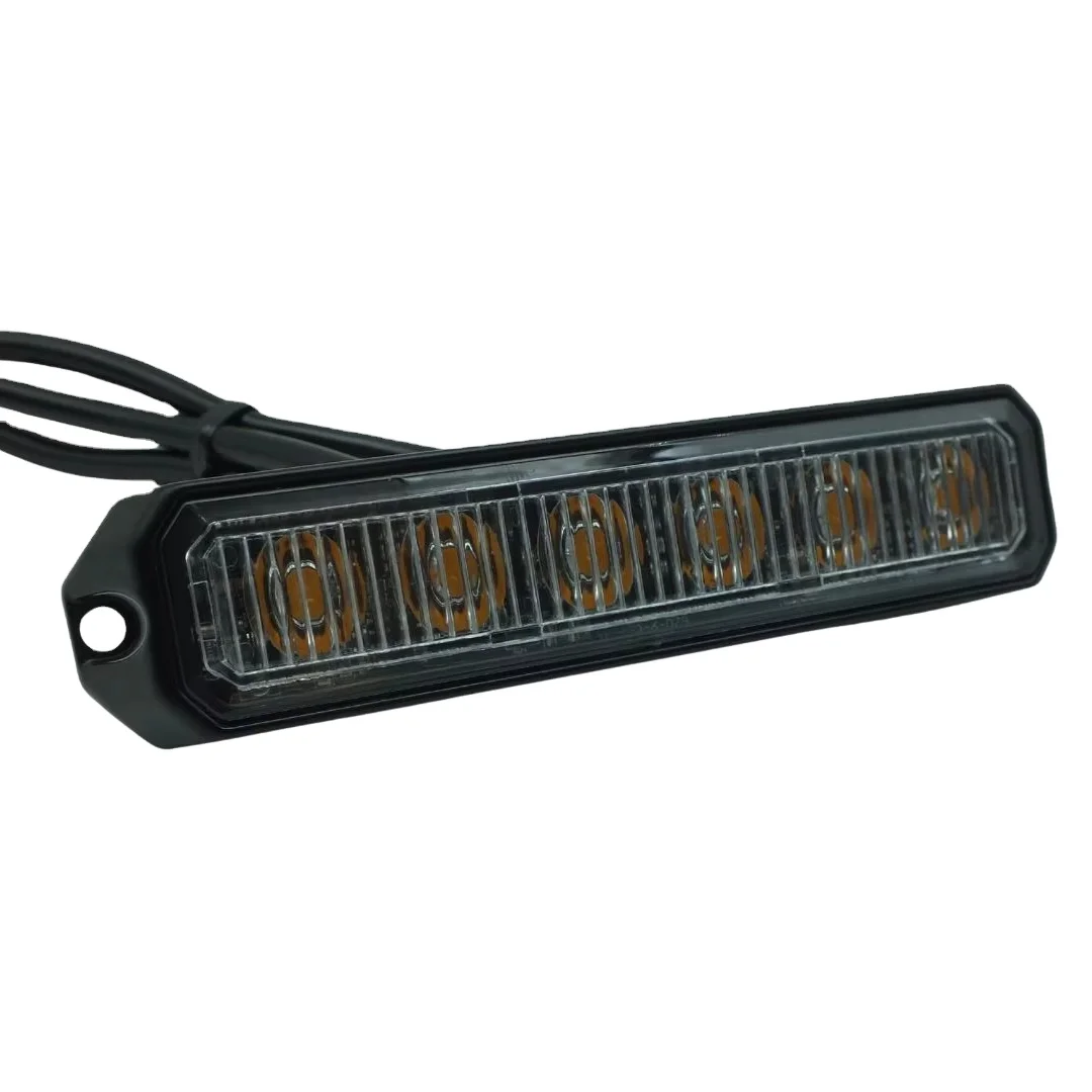 Multifunctional Warning Grid Light DC12-24V IP67 Waterproof 6LED CE Certified Portable Grid Light