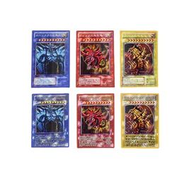 New cartoon anime Yu-Gi-Oh! DIY Egyptian gods Transformation card Paper card Game Collection Card Childrens holiday gifts