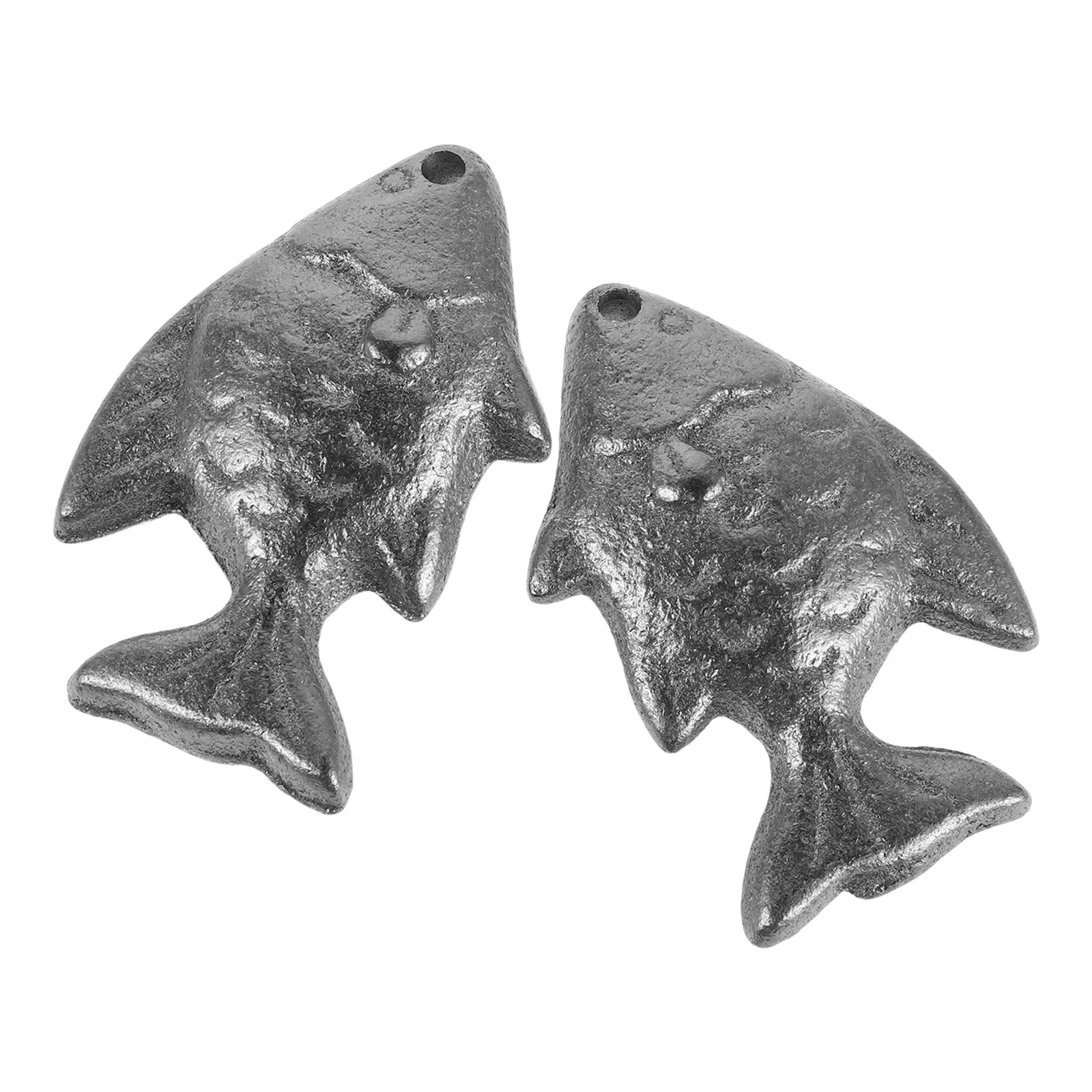2 Pcs Iron Cooking Tools Cast Utensils Anemia Silver Supplement Boost Cookware Fish