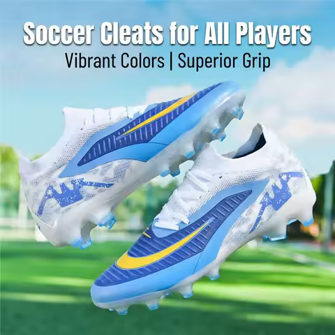 New Men Football Boots Training Breathable Soccer Shoes Wholesale Unisex Professional Ultralight Indoor Futsal Drop Shipping
