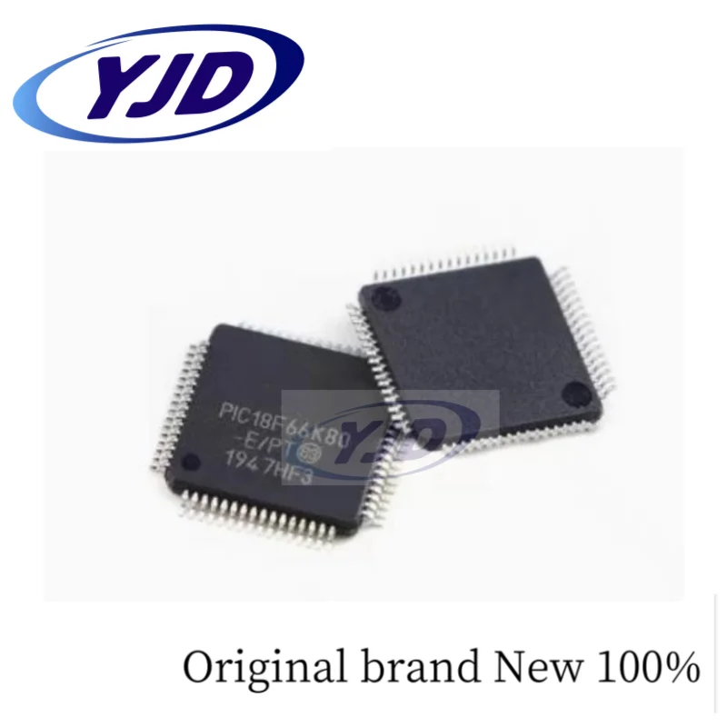 PIC18F66K80-E/PT IC QFP64 NEW Original Spot goods If you need other IC, please consult