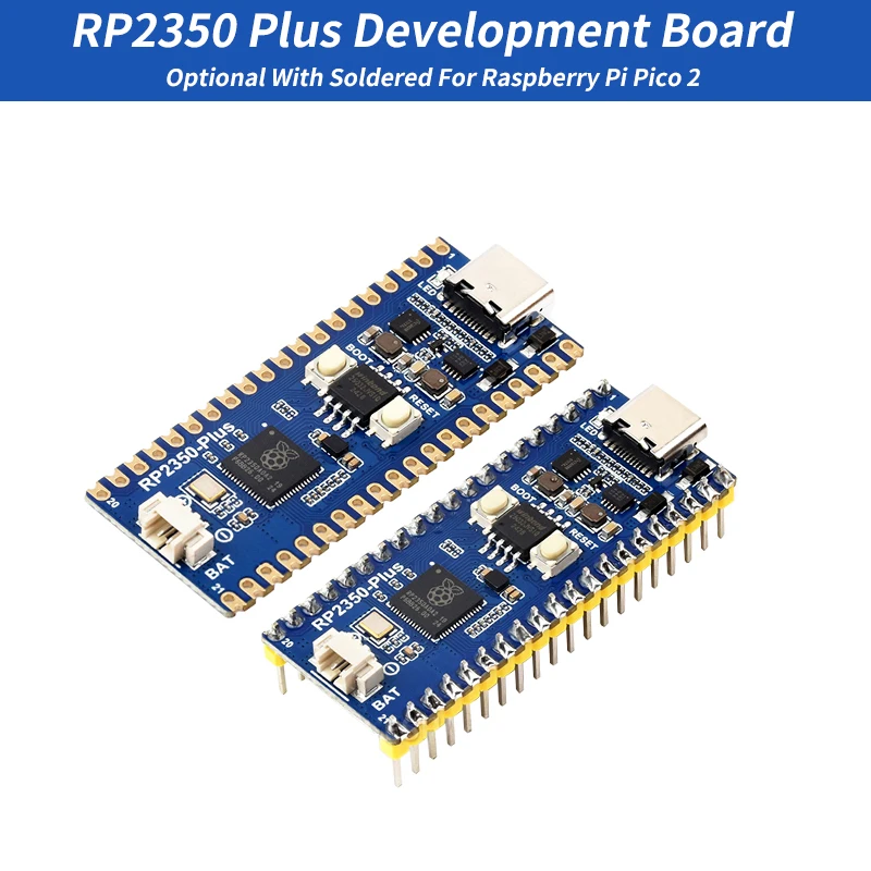 

Raspberry Pi Pico 2 RP2350 Plus Development Board Microcontroller RP2350A Chip 4 /16 MB Flash For Raspberry Pi Pico 2