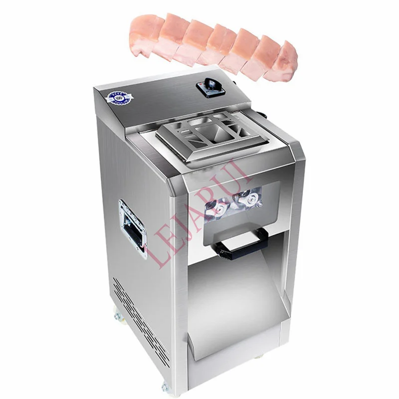 

Electric Meat Cutting Machine Professional Stainless Steel Industrial Frozen Meat Slicer Vertical Meat Cutter Shredder