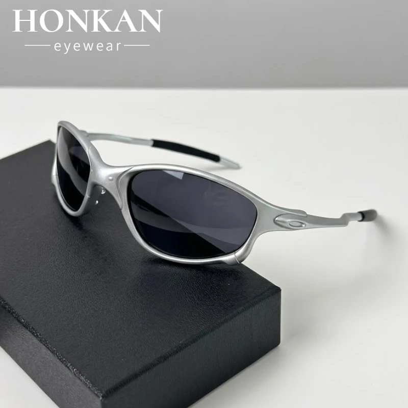 AliExpress HONKAN.WZ TR90 Polarized Sport Sunglasses Sun Glasses Goggles UV400 Windproof Sunglasses For Men Cycling Women Retro De Sol Masculino