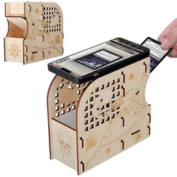 CZYY Card Scanning Stand for MTG - Laser-Cut Wood Scanstand for TCG Cards, Quickly Scan & Price Check with ManaBox Card Scanner