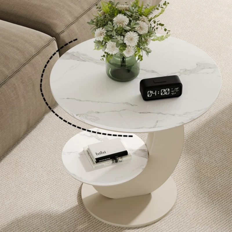 ソファサイドテーブル ライトラグジュアリー リビングルーム 寝室 モダン シンプル 小型コーヒーテーブル 家庭用 サイドテーブル リビングルーム家具