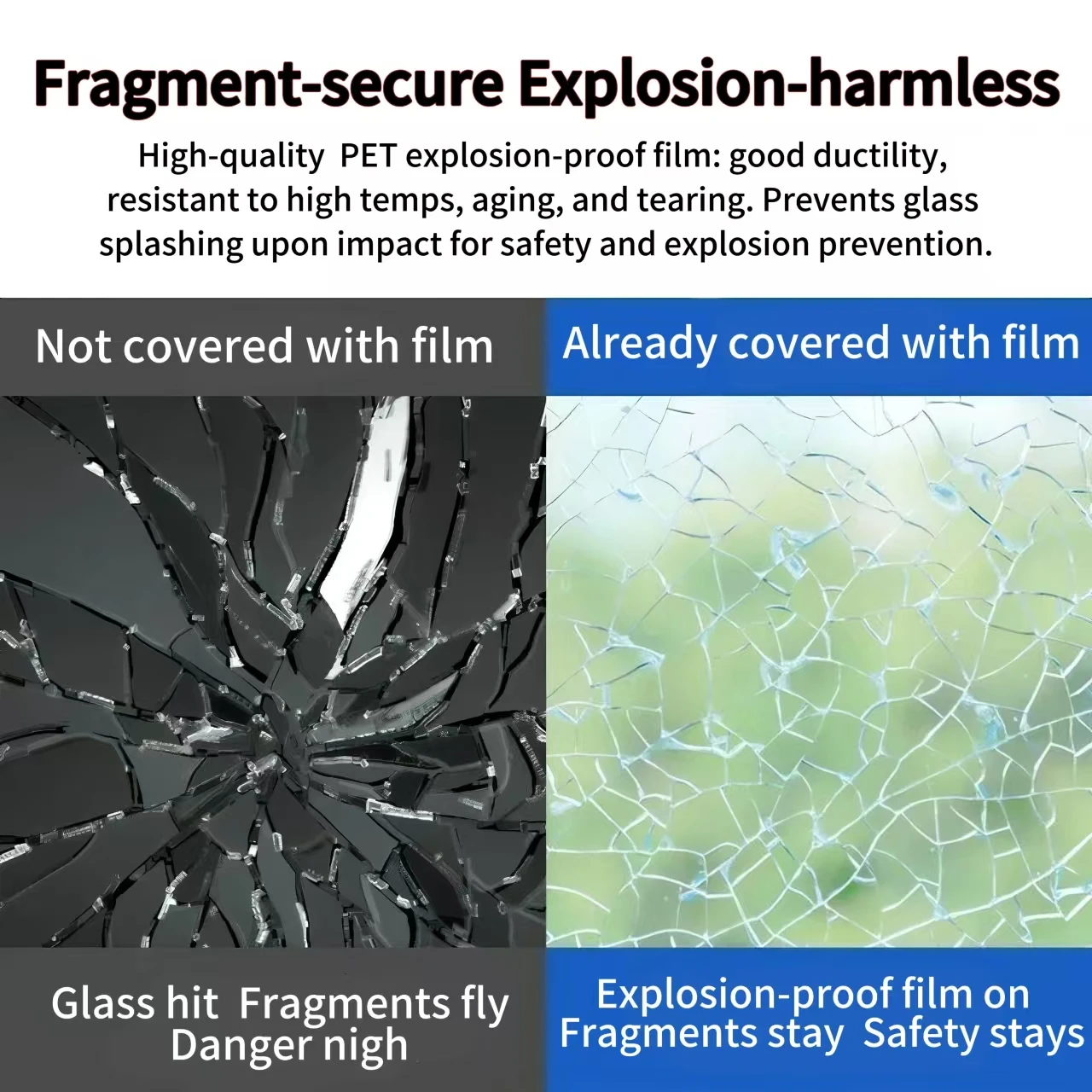 ฟิล์มกรองแสงนาโนเซรามิกกันความร้อน ป้องกันความเป็นส่วนตัว ขนาด 1.52*30 เมตร รุ่น Ultra HD ปี 2025 ฟรีอุปกรณ์ติดตั้ง / ฟิล์มคาร์บอน