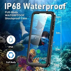 IP68 Waterproof For Google Pixel 10A 9Pro 8A 8 Pro 8 7 Pro 7A 7 6A 9 Case Snorkeling Diving Underwater Swim Outdoor Sports Cover