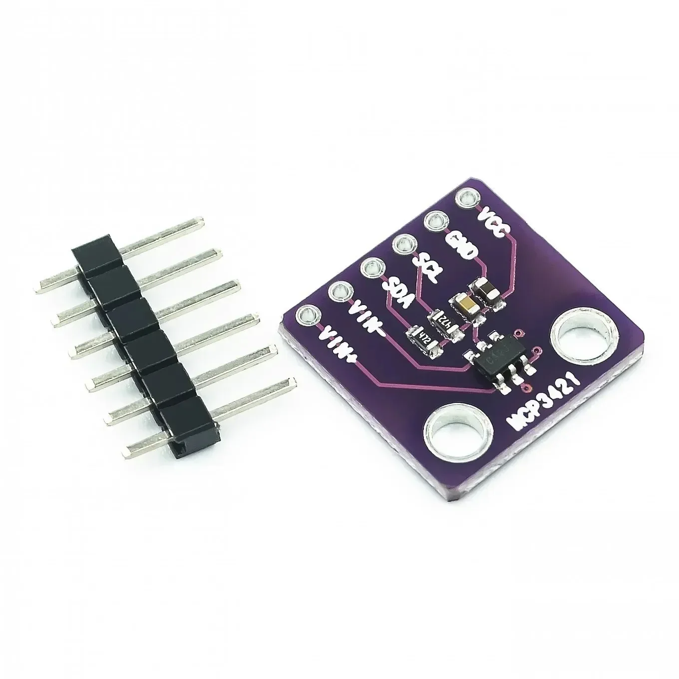 MCP3421 I2C SOT23-6 delta-sigma ADC Evaluatie Module Board Voor PICkit Seriële Analyzer Module