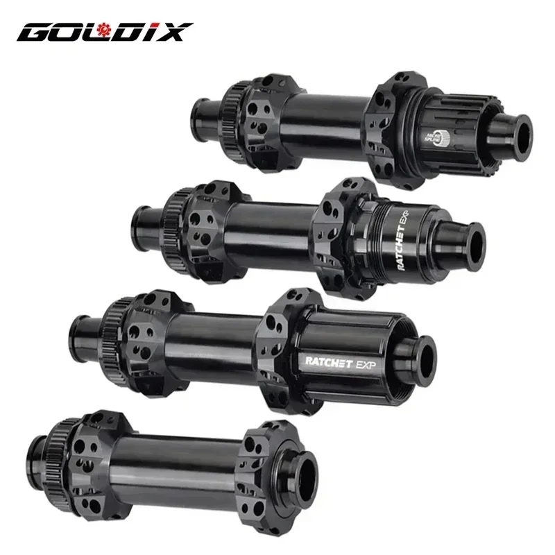 GOLDIX M240 MTB Hubs: 28H, Center Lock  36T Ratchet , F110x15/R148x12 for BOOST/HG/XD/MS