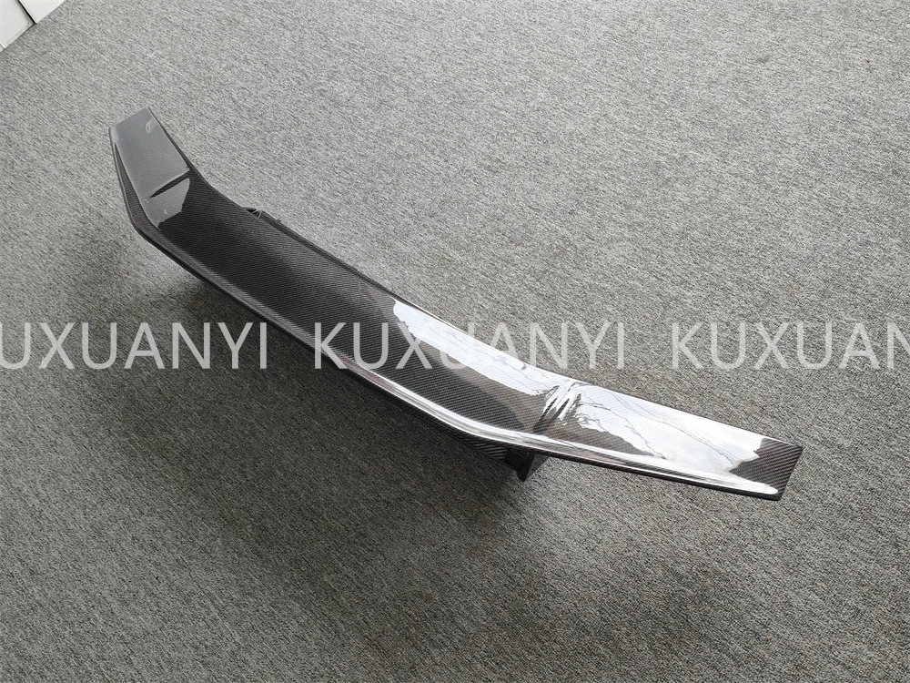 Real carbon fiber rear spoiler for Lamborghini Huracan LP610 LP580 upgraded T-style real carbon fiber rear spoiler body kit