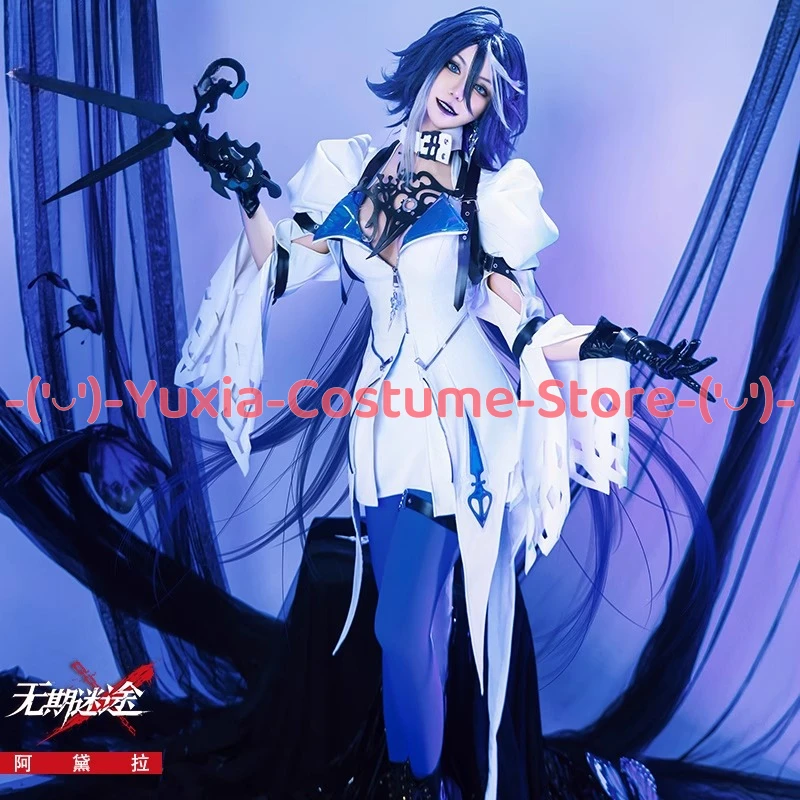 

Кожаный карнавальный костюм «Путь в никуда» Адела, сексуальный костюм аниме для взрослых, наряд с игровым персонажем, карнавальная форма на Хэллоуин