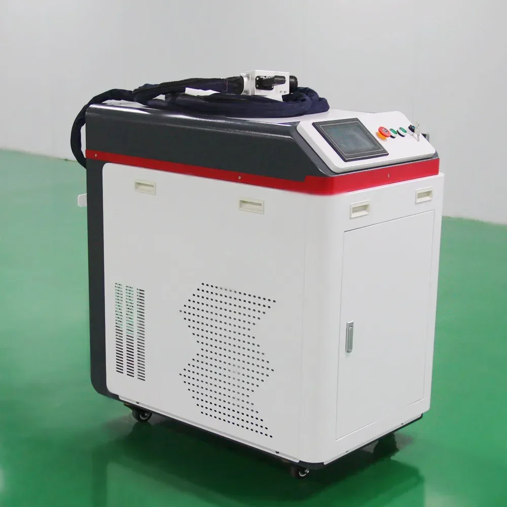 

Small Business 1kw 1.5kw 2kw Fiber Rust Laser Cleaning Machine/1000w Metal Rust Remove Paint Wood Cleaner Price