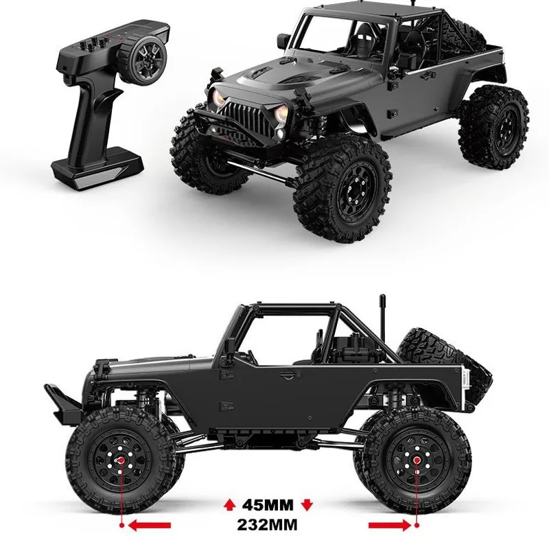 Nuovo MJX H12y 1/12 Bilancia Completa Auto di Controllo Remoto Giocattoli Modello 4x4 Arrampicata Fuoristrada Brushless Rc Auto Toy Boy Regalo Di Natale