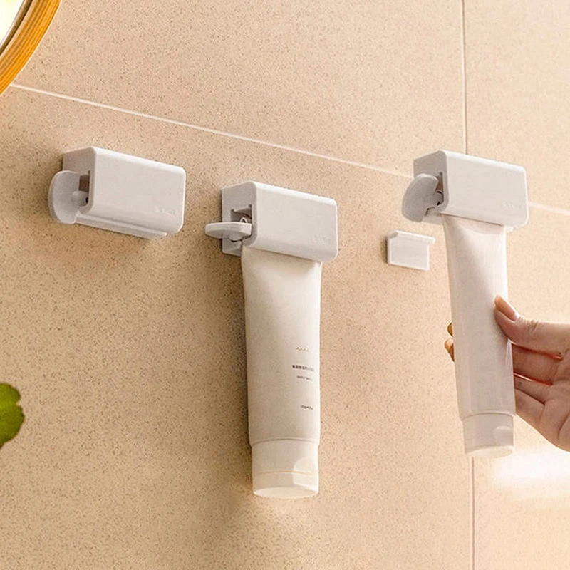 Toothpaste Squeezer Attraction Manual Squeeze Toothpaste Toothpaste Clip Bathroom Accessories Wall Mounted Labor-Saving