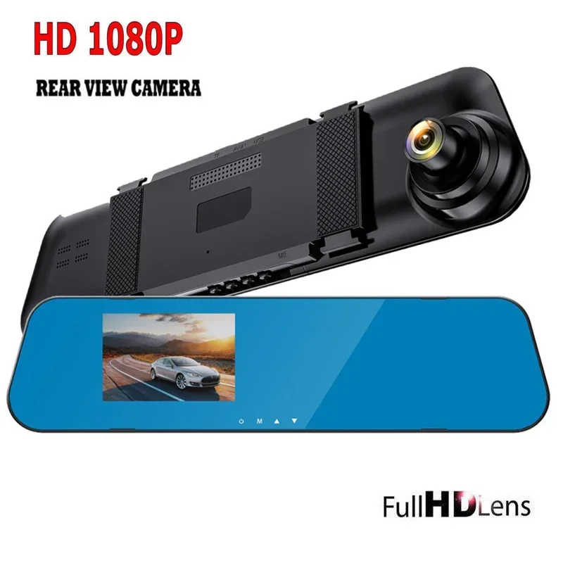 

Car DVR Dash Cam Rear View Camera Full 1080P HD Rearview Mirror Video Recording System Car Recorder Dash Camera for Cars