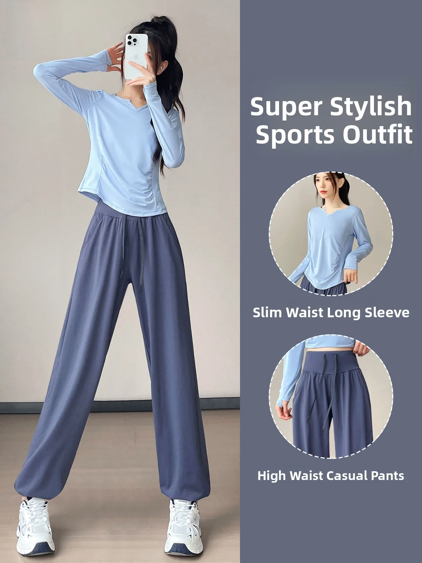 

Фитнес-тренировочный костюм для бега, женский повседневный спортивный комплект, длинные брюки-свеч, бренд Tucano, полиэфирное волокно, круглый комплект из двух предметов