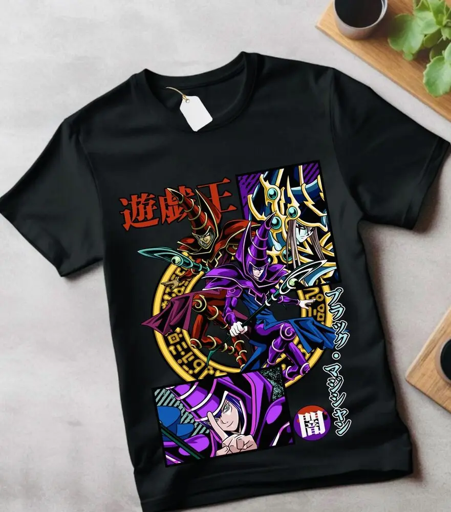 

Maga Oscura T-shirt Yu-Gi-Oh Chica Kawai Waifu Girl Anime Gift Shirt anime Men's and women's T-shirts