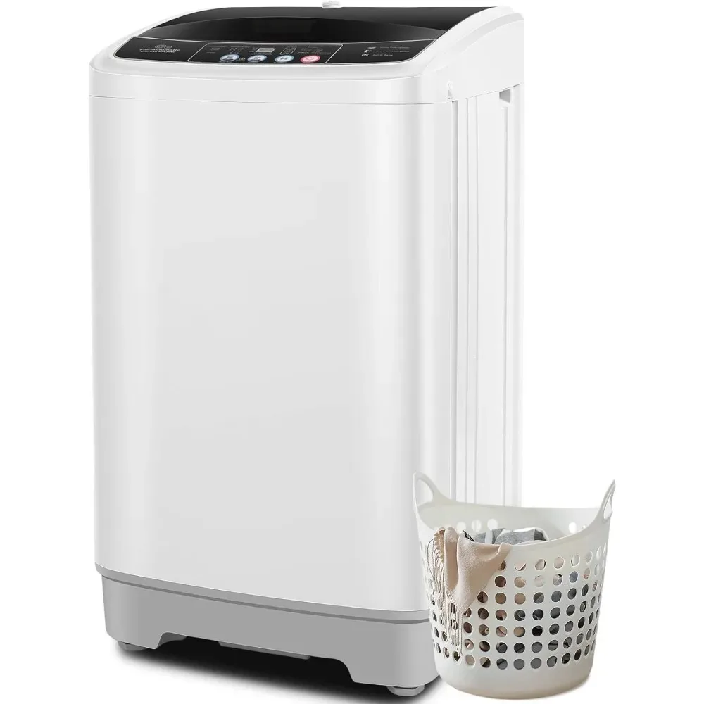 

Portable Washing Machine 17.8Lbs Capacity 2.4 Cu.ft Portable Washer Machine Mini Washing Machine for Apartment, Home, Dorms, Rv