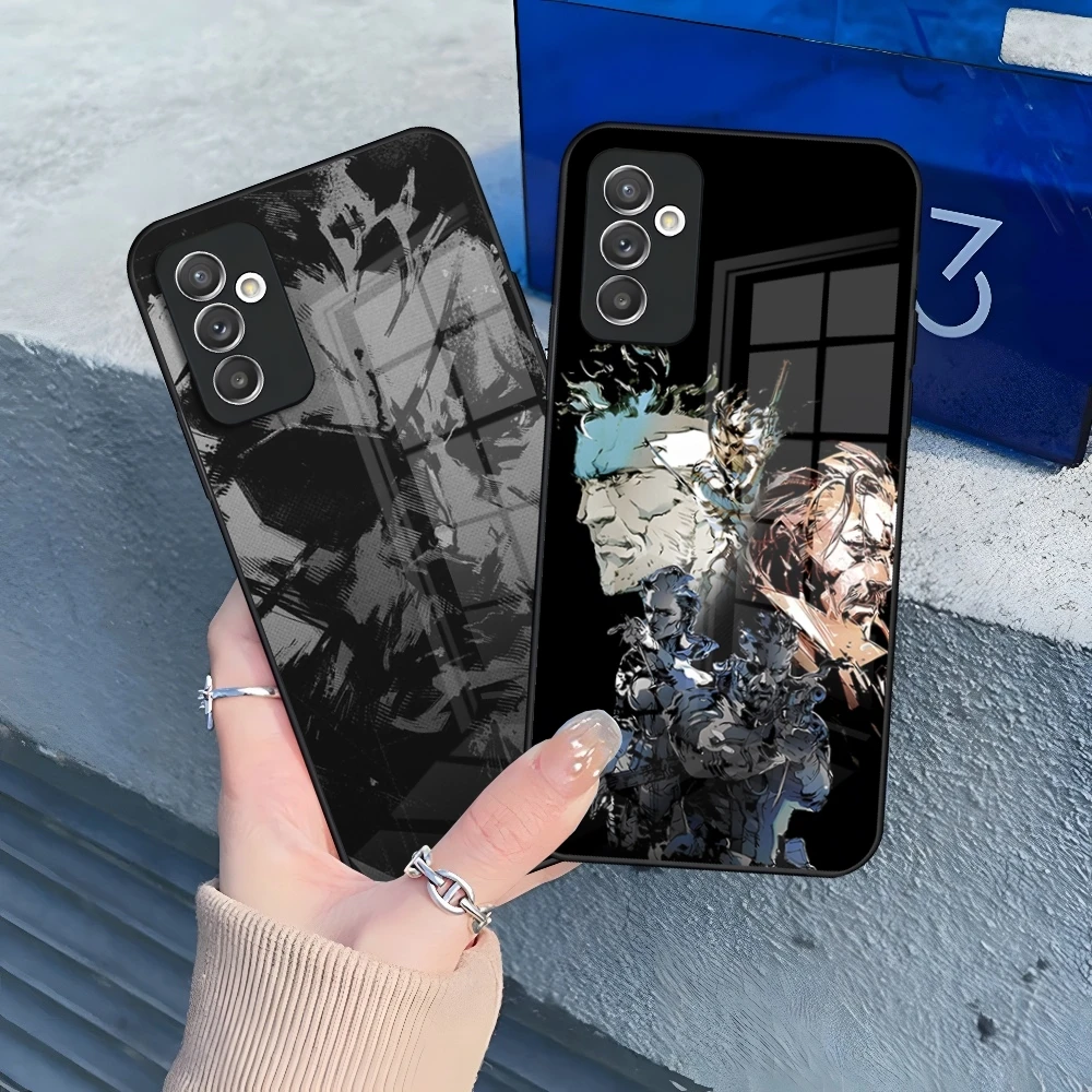 Metal Gear Solid Series Art Phone Case for Samsung Galaxy A25 A35 A55 A14 A24 A34 A54 A13 A23 A33 A53 A57 A37 A27 A17 A16 A26 A3