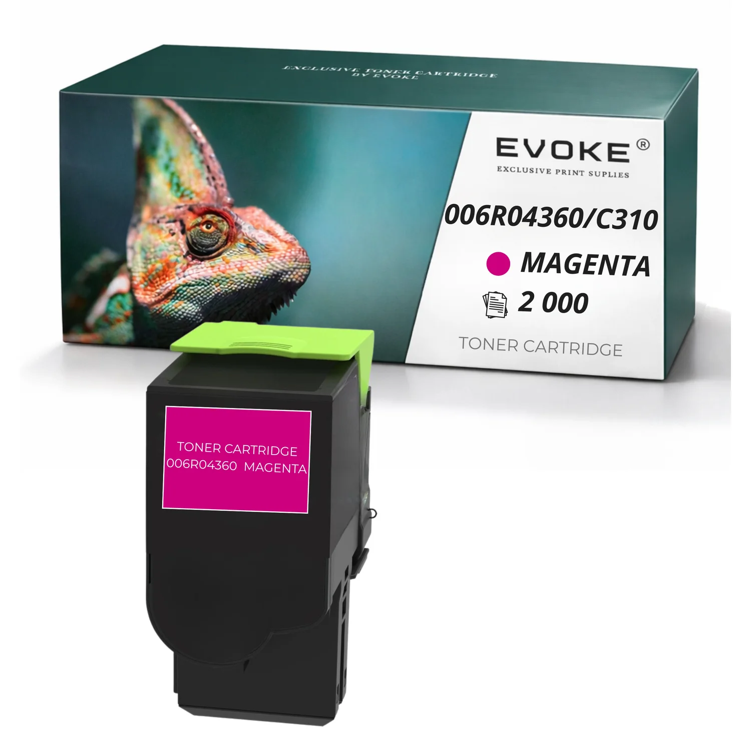 Evoke Compatibele Toner voor Xerox C310/315M C310/315M C310 315m 006R04362 Magenta 2000 Pagina's C310 C315