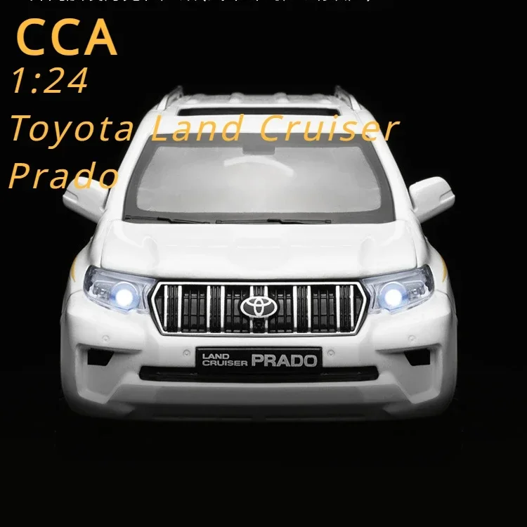 

CCA1:24 Toyota Land Cruiser Prado High Simulation Diecast Car Metal Alloy Model Car Children's toys collection gifts