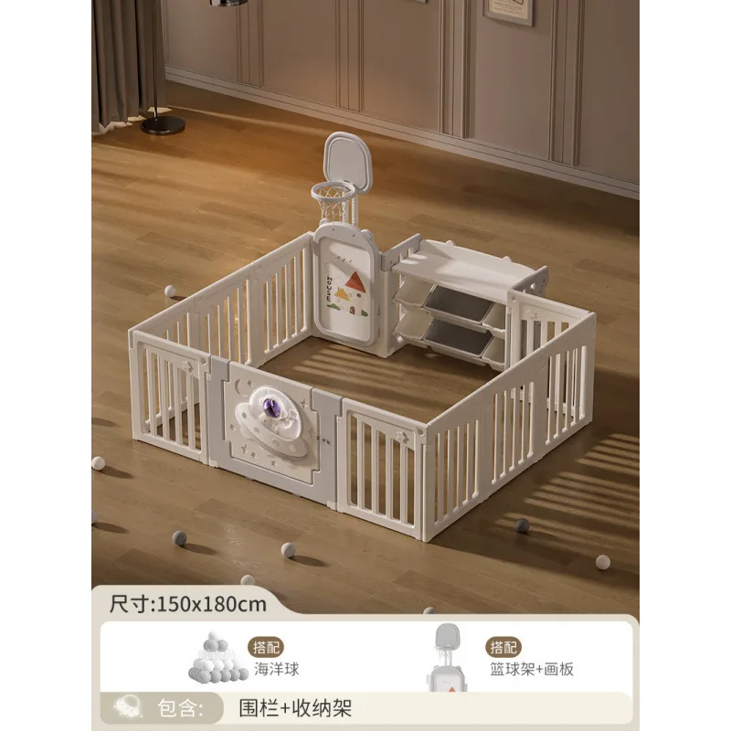 Baby game crawling fence, baby and child protective fence, living room floor climbing mat, indoor household