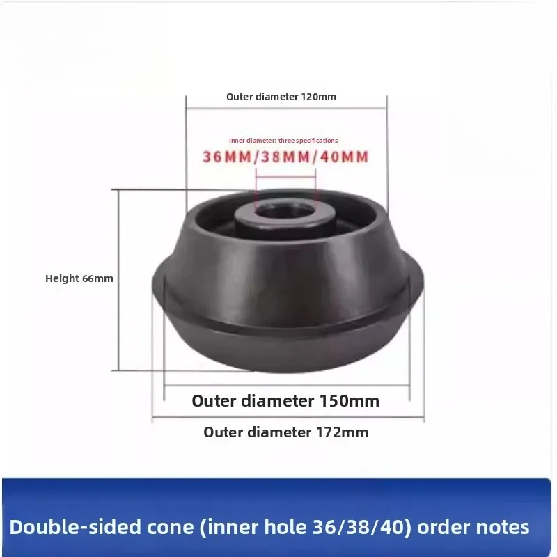 Wheel Balancer Taper Cone Locking Sleeve Adapter 3 Sizes Inner Bore Wheel Balancing Machine Cone Accessory for Car Truck Van