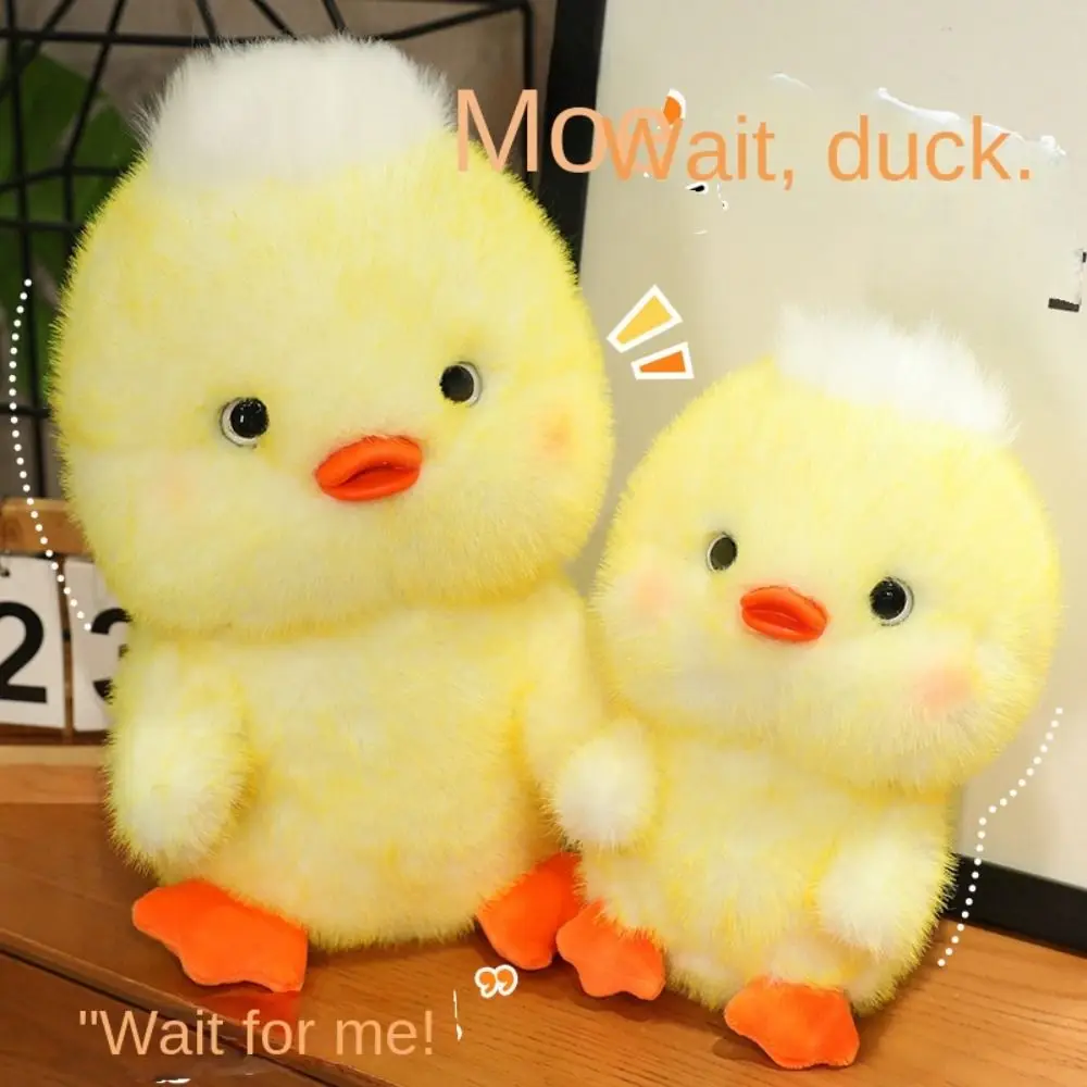 

Creative PP Cotton Duck Plush Toy Fluffy Collection Duck Plush Doll Comfortable Cartoon Duck Stuffed Animal Birthday Parties