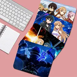 Sword Art Online Sao Anime Office Student Gaming Verdicktes großes Schreibpad Rutschfestes Kissen Mauspad für Teenager-Mädchen-Schlafzimmer