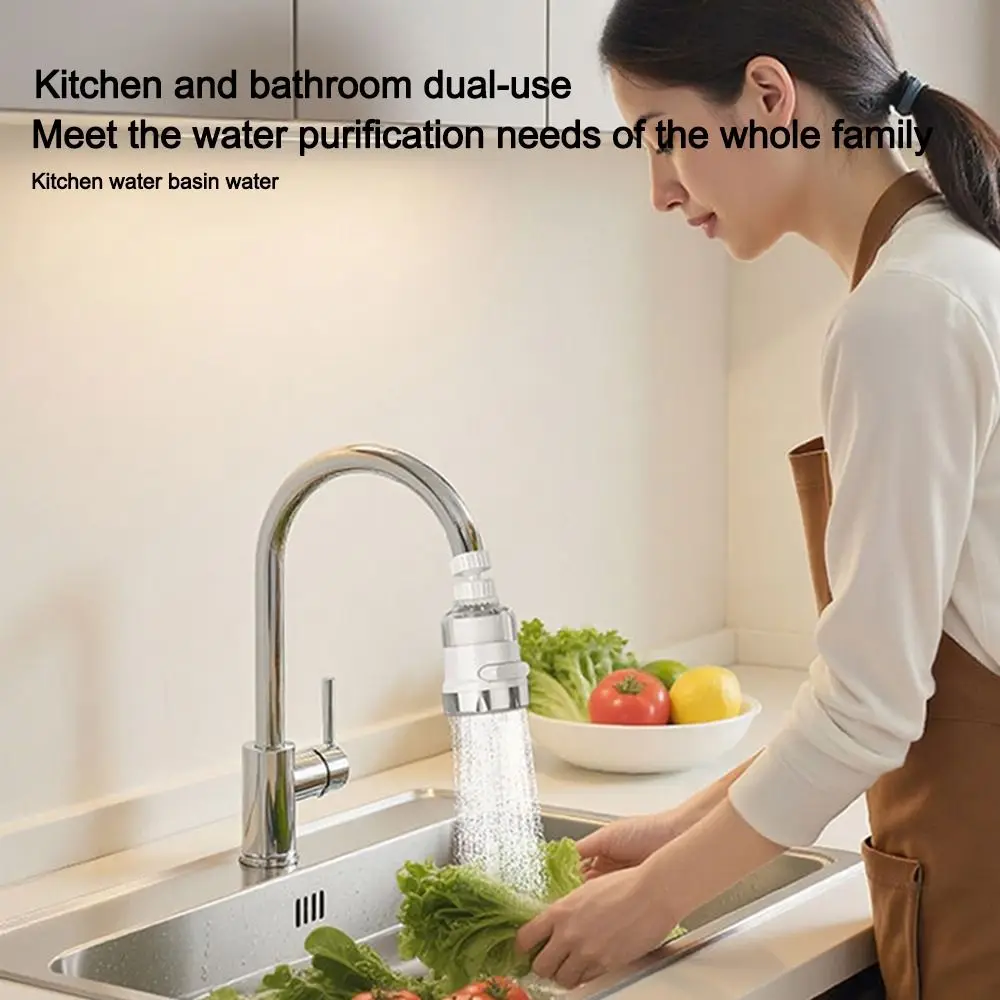 

New 3 Modes Tap Nozzle Splash-proof 360 Rotating Faucet Filter Kitchen Faucet Aerator Universal